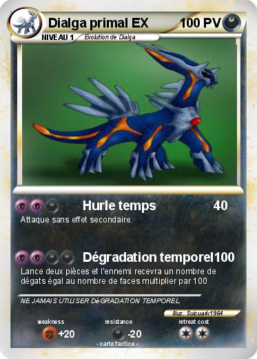 Pokemon Dialga primal EX