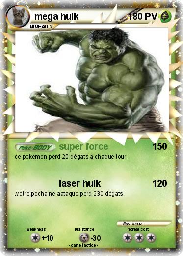 Pokemon mega hulk