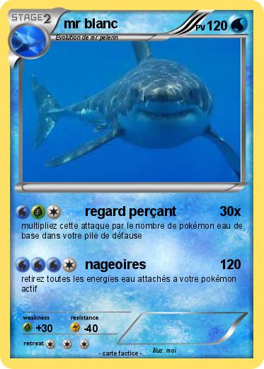 Pokemon mr blanc