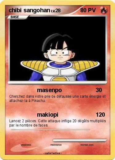 Pokemon chibi sangohan