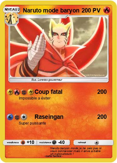 Pokemon Naruto mode baryon Pokemon Naruto mode baryon