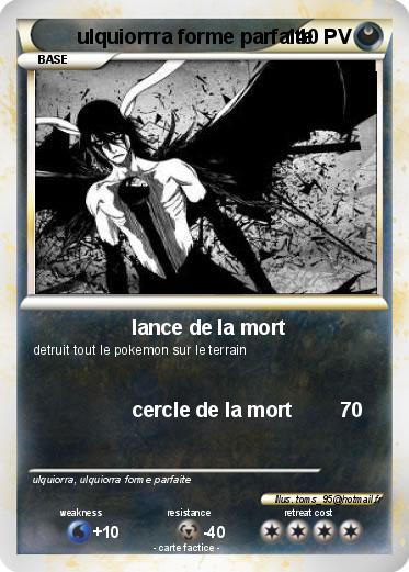 Pokemon ulquiorrra forme parfaite