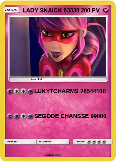 Pokemon LADY SNAICK 63339