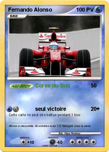 Pokemon Fernando Alonso