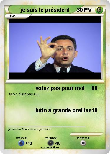 Pokemon je suis le président