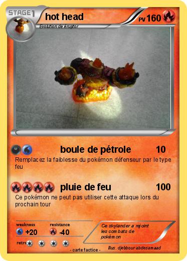 Pokemon hot head