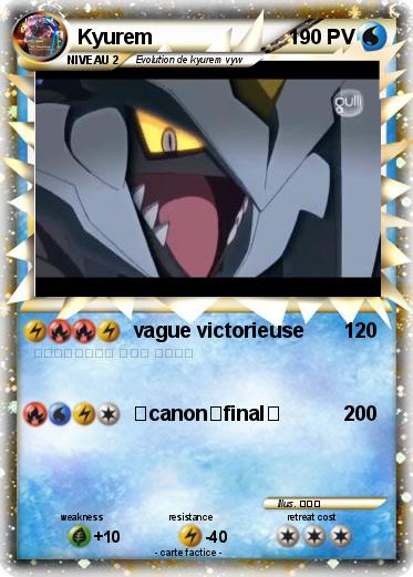 Pokemon Kyurem