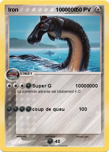 Pokemon Iron                         1000000