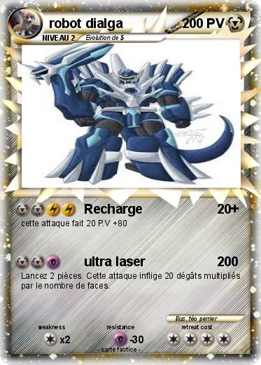 Pokemon robot dialga