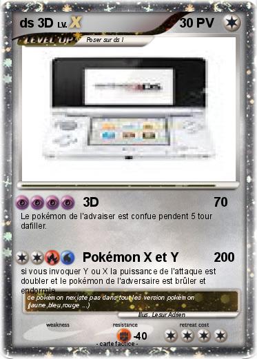 Pokemon ds 3D
