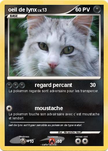 Pokemon oeil de lynx