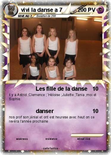 Pokemon vivi la danse a 7