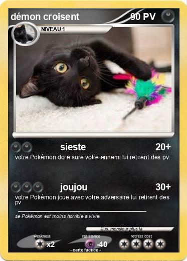 Pokemon démon croisent
