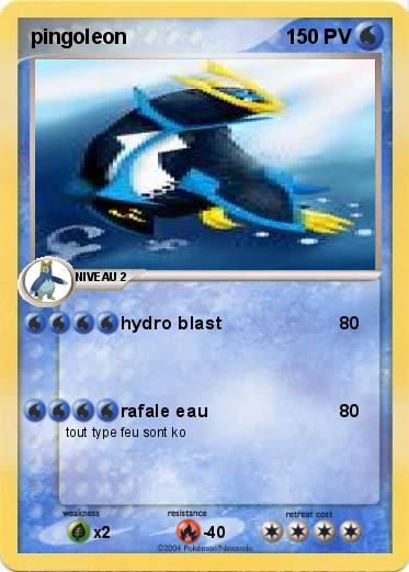 Pokemon pingoleon