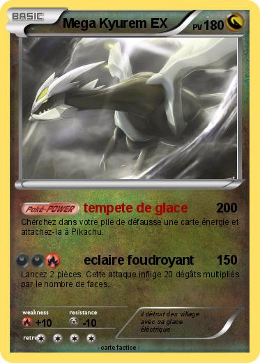 Pokemon Mega Kyurem EX