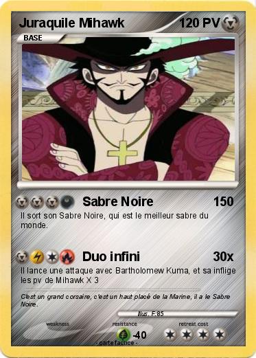 Pokemon Juraquile Mihawk