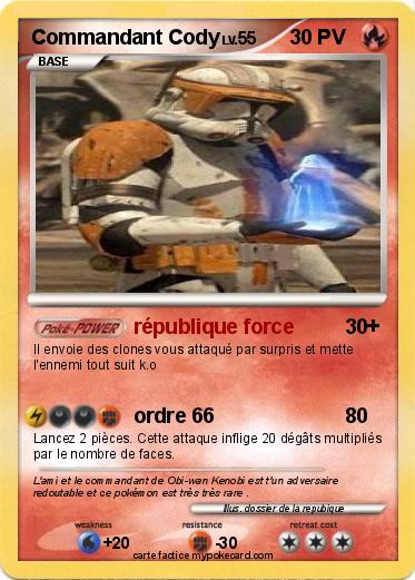 Pokemon Commandant Cody