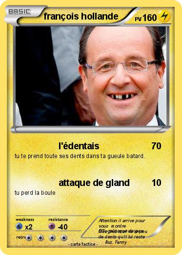 Pokemon françois hollande