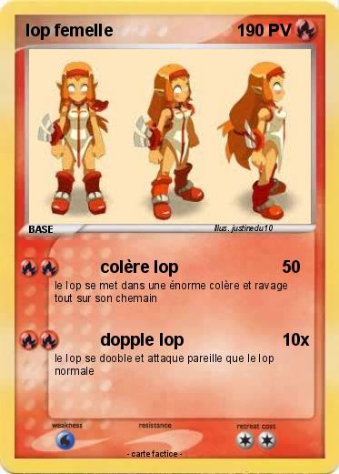Pokemon Iop femelle