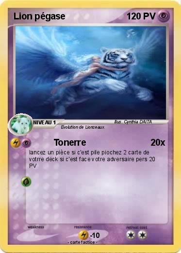 Pokemon Lion pégase