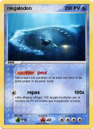 Pokemon megalodon