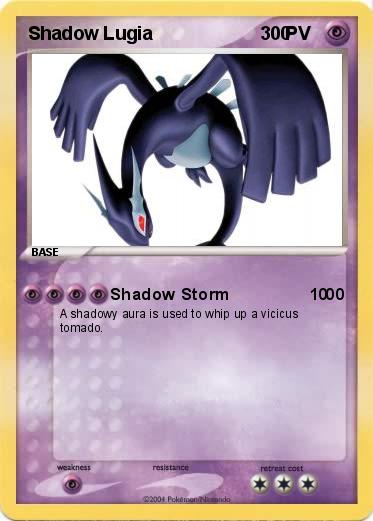 Pokemon Shadow Lugia                         0