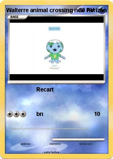 Pokemon Walterre animal crossing new horizon