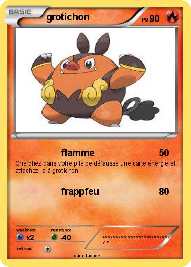 Pokemon grotichon