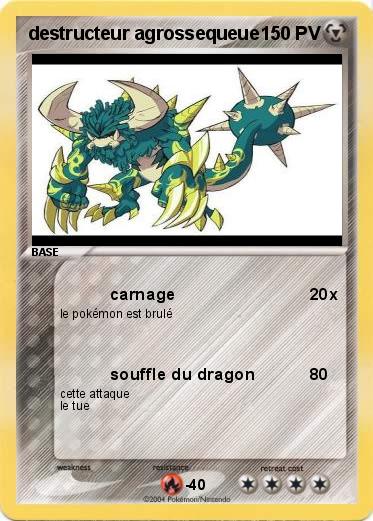 Pokemon destructeur agrossequeue 
