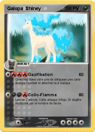 Pokemon Galopa  Shiney