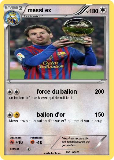 Pokemon messi ex