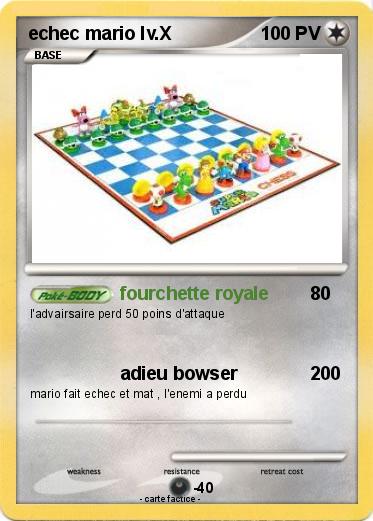 Pokemon echec mario lv.X