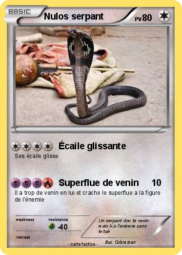 Pokemon Nulos serpant
