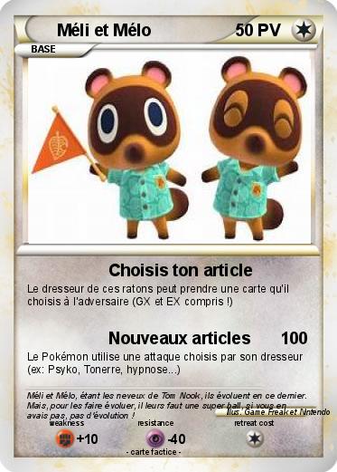 Pokemon Méli et Mélo