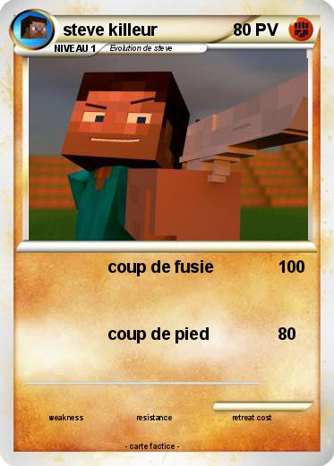 Pokemon steve killeur