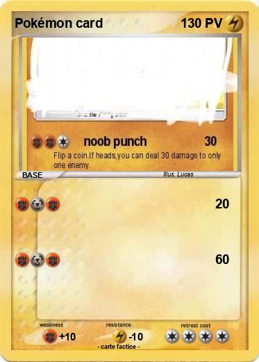 Pokemon Pokémon card