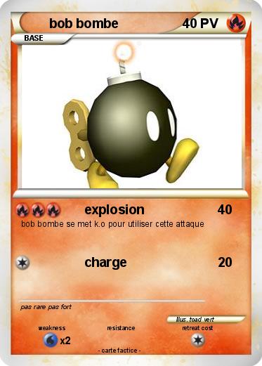 Pokemon bob bombe