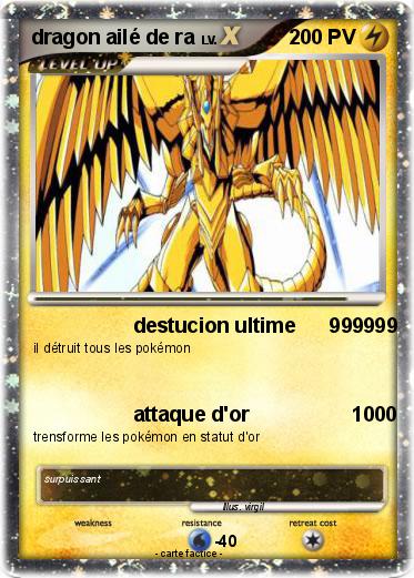 Pokemon dragon ailé de ra