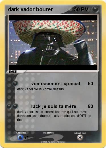 Pokemon dark vador bourer