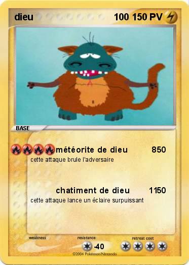 Pokemon dieu                               100