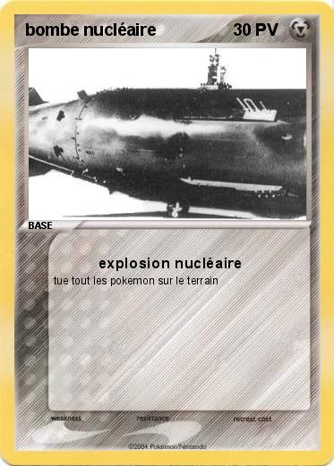 Pokemon bombe nucléaire