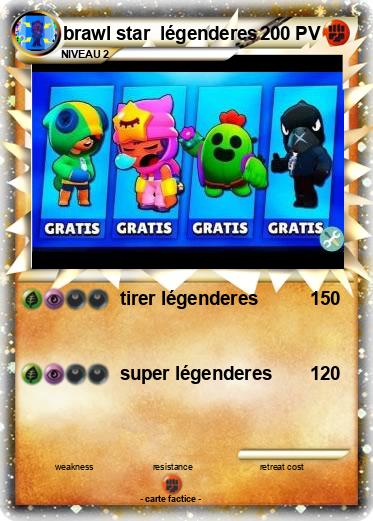 Pokemon brawl star  légenderes