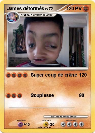 Pokemon James déformés