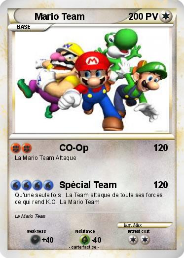 Pokemon Mario Team