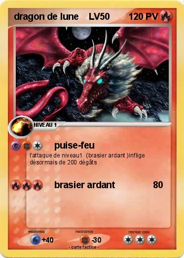 Pokemon dragon de lune    LV50
