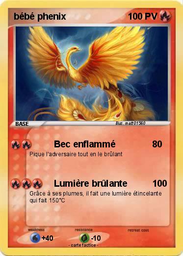 Pokemon bébé phenix