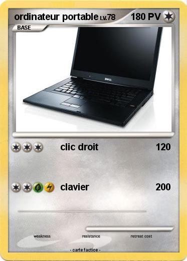 Pokemon ordinateur portable