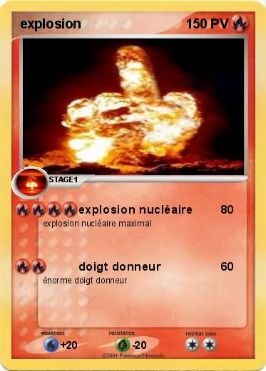 Pokemon explosion