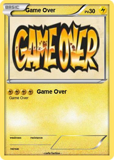 Pokemon Game Over