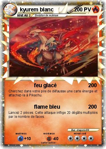 Pokemon kyurem blanc